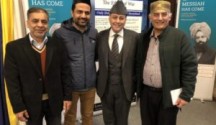 Imran Ahmad Khan (second from right), the Conservative MP for Wakefield, is on trial for sexually assaulting a 15-year-old boy in a bunk bed at a house in Staffordshire in January 2008. A separate alleged incident in Pakistan happened almost three years later, in November 2010.